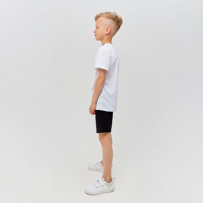 Футболка детская MINAKU цвет белый, рост 128 Футболка детская MINAKU цвет белый, рост 128