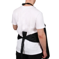 Фартук для сбора урожая, один карман на молнии, чёрный, &laquo;Кенгуру&raquo;, Greengo