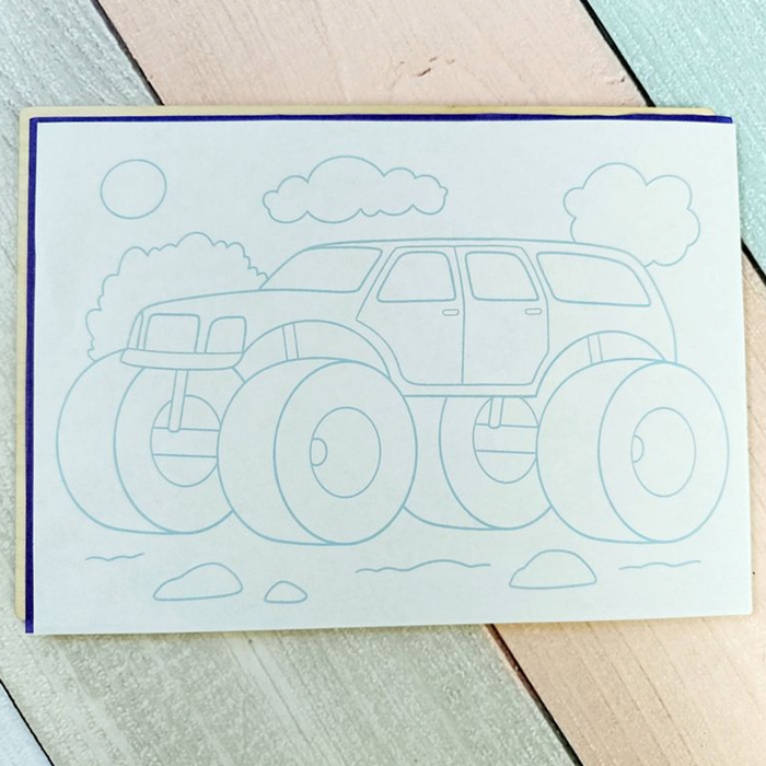 Заготовки для творчества. Набор досок для выжигания &laquo;Техника&raquo;