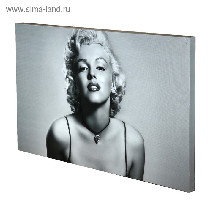 Картина на холсте "Мэрлин Монро" 60*100 см