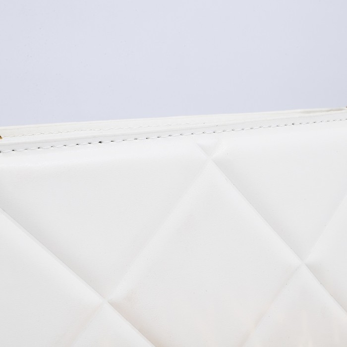 Сумка кросс-боди на молнии, цвет белый