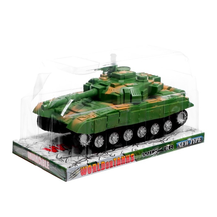 Танк инерционный «Армия», цвет МИКС Танк инерционный «Армия», цвет МИКС