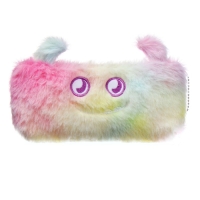 Пенал школьный меховой на молнии Calligrata "Монстрики", микс Пенал школьный меховой на молнии Calligrata "Монстрики", микс