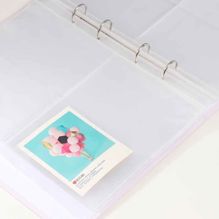 Фотоальбом на 320 фото 9х13 см "Цветочный узор" 30,5х24х4,2 см