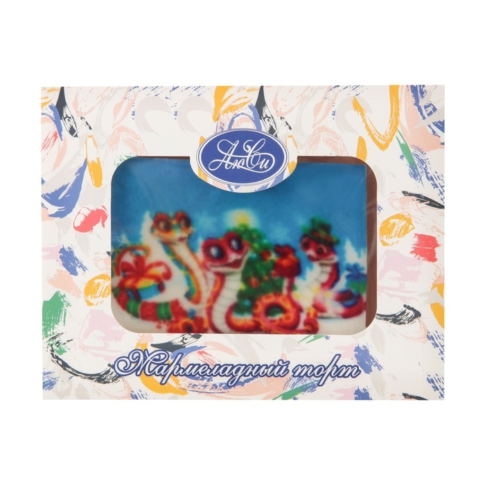 Мармеладный торт "Символ года", МИКС, 180 г