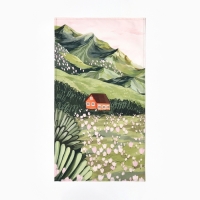 Полотенце "Этель" Домик в поле 40х73 см, 100% хл, саржа 190 гр/м2 Полотенце "Этель" Домик в поле 40х73 см, 100% хл, саржа 190 гр/м2