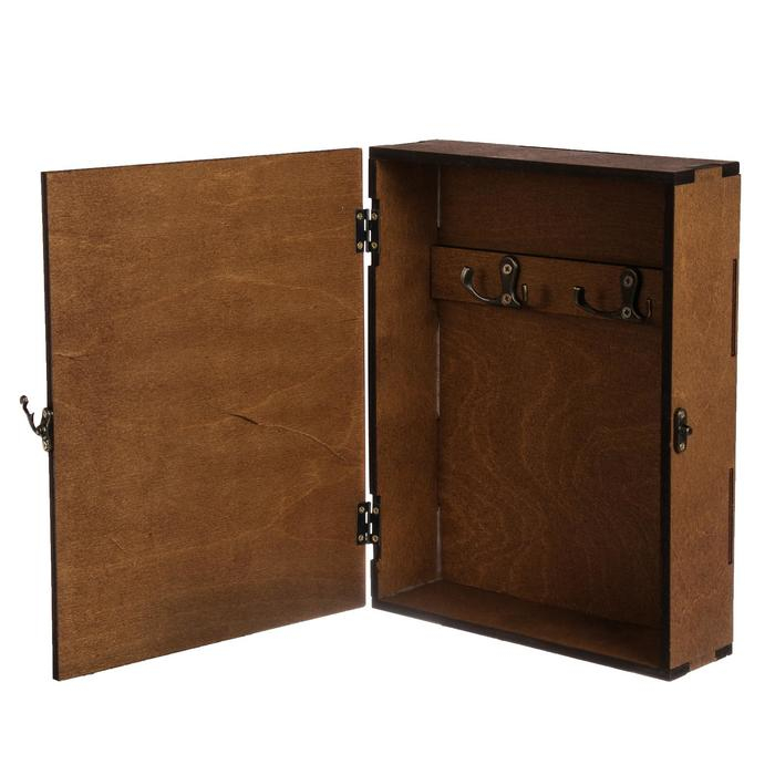 Ключница настенная &laquo;Бережем дом и счастье в нем&raquo;, 26 х 20 см.