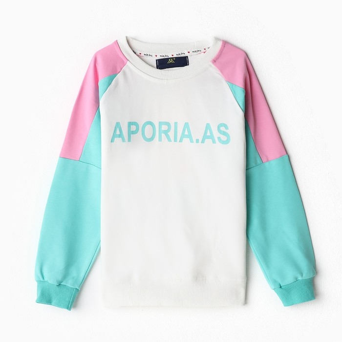 Свитшот для девочки, цвет розовый, рост 158-164 см Свитшот для девочки, цвет розовый, рост 158-164 см