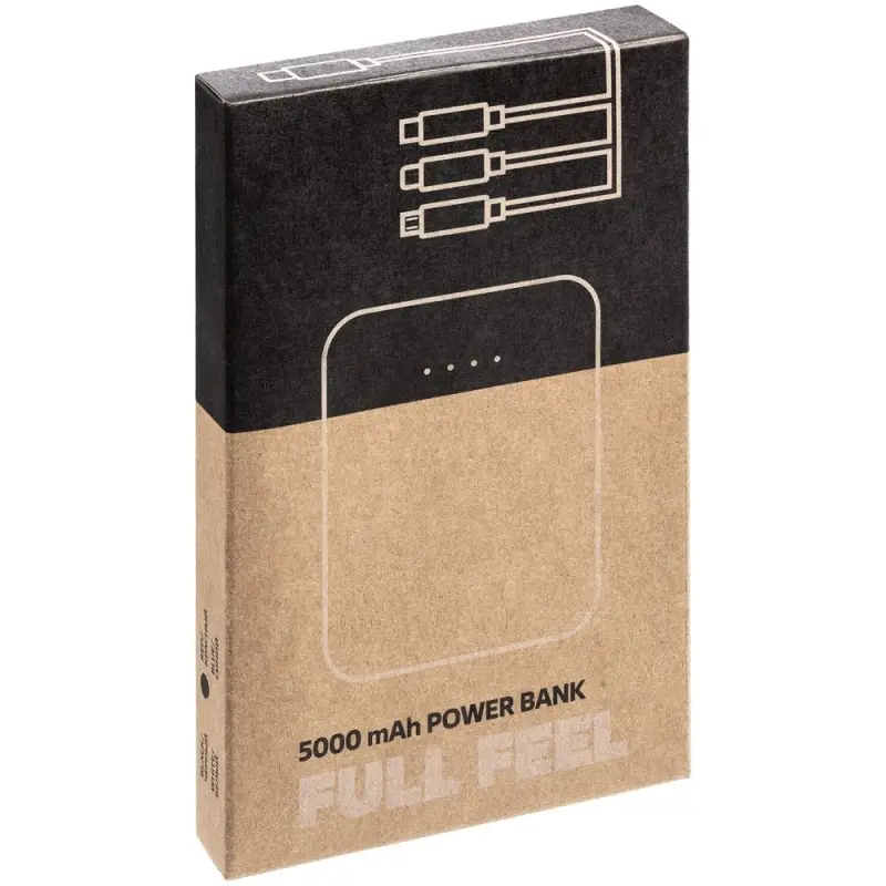 Внешний аккумулятор Uniscend Full Feel Type-C, 5000 мАч, белый Внешний аккумулятор Uniscend Full Feel Type-C, 5000 мАч, белый