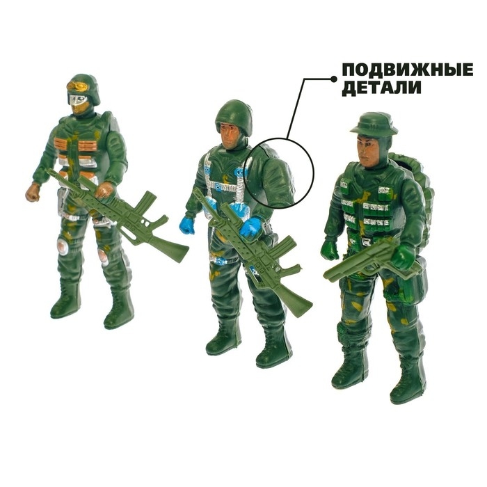 Набор солдатиков «Спецназ», 3 шт. Набор солдатиков «Спецназ», 3 шт.
