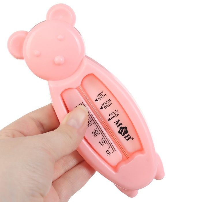 Термометр для ванной &laquo;Мишка&raquo;, цвет розовый
