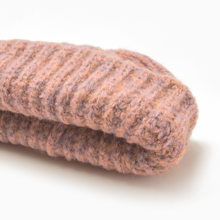 Шапка женская MINAKU овер one size 52-58 розовый Шапка женская MINAKU овер one size 52-58 розовый