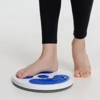 Диск здоровья вращающийся SpinTeam, белый с синим