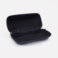 Футляр для очков на молнии, длина 16 см, цвет чёрный Футляр для очков на молнии, длина 16 см, цвет чёрный