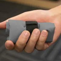 Надувная подушка-сиденье V Seat, серая