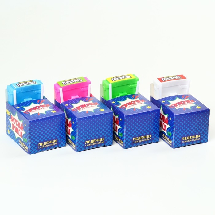 Леденцы с пудрой &laquo;Горшочек с сюрпризом&raquo; унитаз, 15 г.