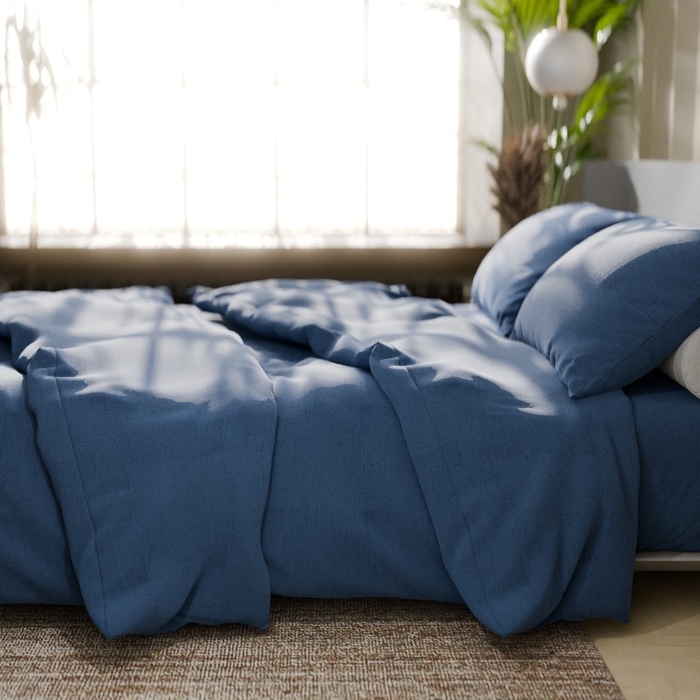 Постельное бельё Этель Дуэт &laquo;Вечернее небо&raquo; 143х215-2 шт, 220х240, 50х70-2 шт, 100% хлопок, бязь125г/м2