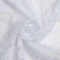 Штора кухонная без шторной ленты, 160 х165 см, цвет белый, 100% полиэстер Штора кухонная без шторной ленты, 160 х165 см, цвет белый, 100% полиэстер