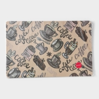 Салфетка сервировочная на стол Доляна Coffee, 43×28 см, цвет бежевый Салфетка сервировочная на стол Доляна Coffee, 43×28 см, цвет бежевый