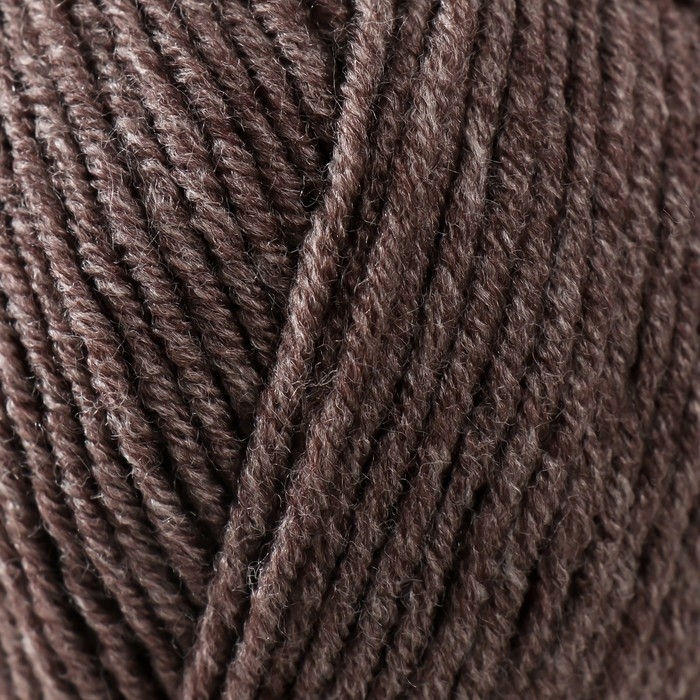 Пряжа "Lanagold" 51% акрил, 49% шерсть 240м/100гр (240 св. коричн. мел)