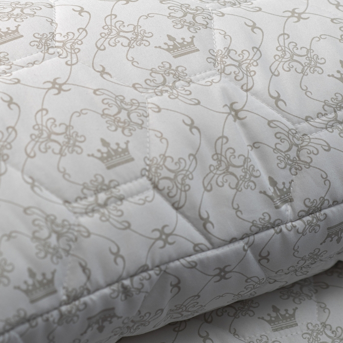 Подушка Бамбук+Латекс 68х68см, высокая, бамбук. волокно/натур.латекс, тик, пэ100%