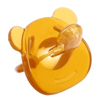 Пустышка с держателем, набор, в контейнере, коричневый Пустышка с держателем, набор, в контейнере, коричневый