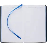 Ежедневник Nice Twice, недатированный, черный с синим Ежедневник Nice Twice, недатированный, черный с синим