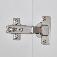 Пенал для ванной комнаты, белый, 40 х 33 х 185 см