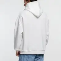 Худи оверсайз Kulonga Comfort Heavy, молочно-белое, размер XS/S