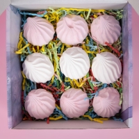 Коробка самосборная, с окном, "Мелодия" 19 х 19 х 9 см