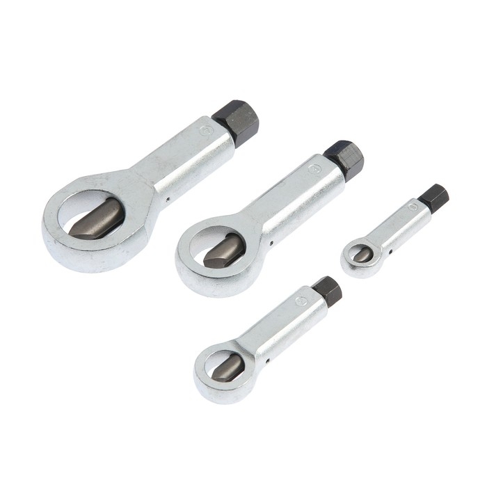 Набор гайколомов ТУНДРА, HEX12-14-19-21, 9 - 27 мм, 4 шт. Набор гайколомов ТУНДРА, HEX12-14-19-21, 9 - 27 мм, 4 шт.