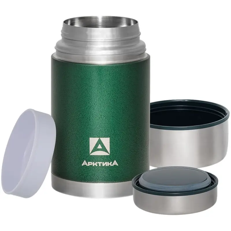 Термос для еды в чехле &laquo;Арктика 1000&raquo;, зеленый
