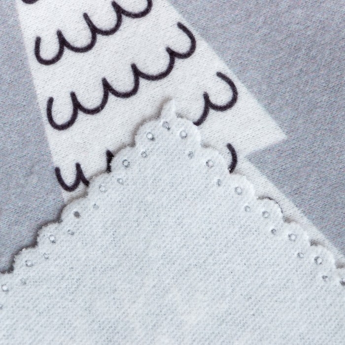 Плед Этель "Зимний лес" 100х150см, флис