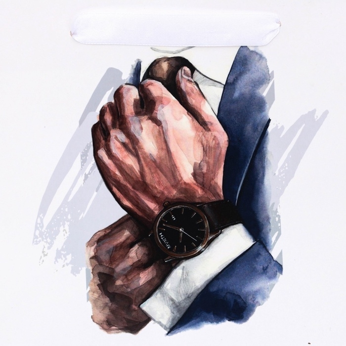 Пакет подарочный ламинированный с широким дном,"Style", 25 &times; 19 &times; 18 см