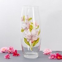 Ваза FLORA "Магнолия" d-7,5 см 10х26 см Ваза FLORA "Магнолия" d-7,5 см 10х26 см