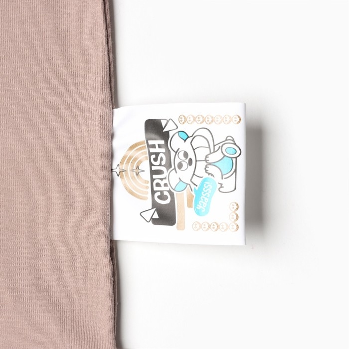 Футболка детская MINAKU, цвет бежевый, рост 146 см