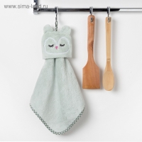 Кухонное полотенце Доляна "Совушка", р-р. 30х30 см, микрофибра Кухонное полотенце Доляна "Совушка", р-р. 30х30 см, микрофибра