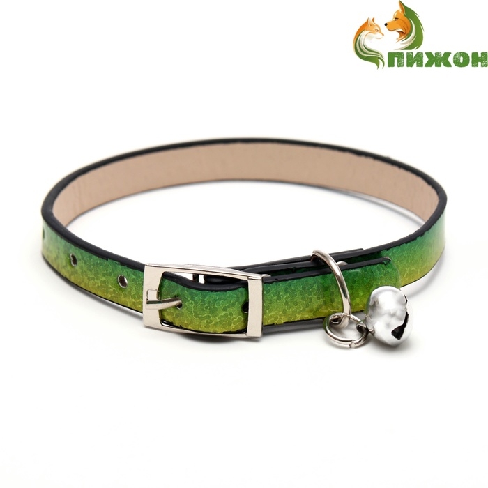 Ошейник лаковый Ошейник лаковый "Радуга", 30 х 1 см, микс