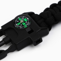 Браслет для выживания &laquo;Стальной характер&raquo;, 26 х 2,5 см.