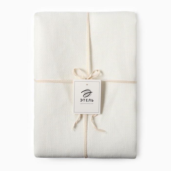 Штора для кухни Этель "Cloudy", 140х270 см, лен 100%,210 гр/м2