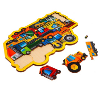 Головоломка &laquo;Строительная техника&raquo;