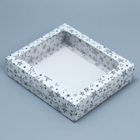 Коробка подарочная, упаковка, &laquo;Звёзды&raquo;, 23.5 х 20.5 х 5.5 см