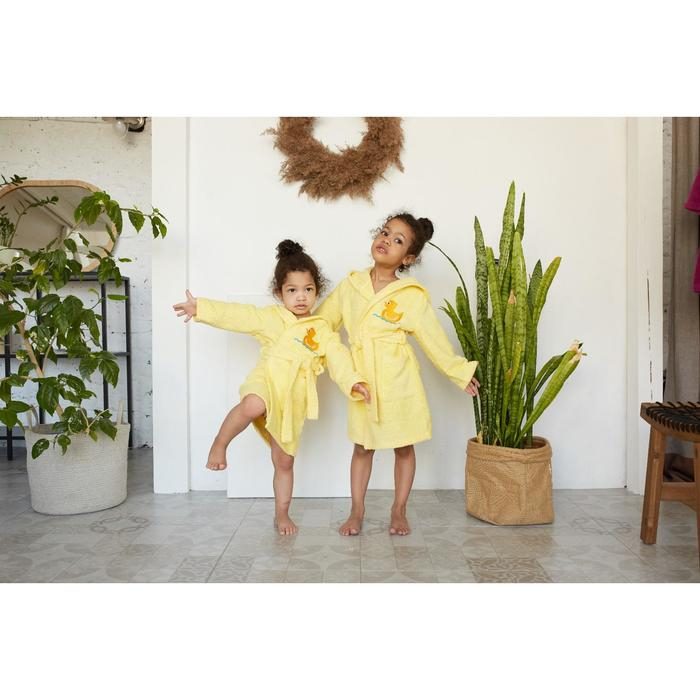 Халат махровый детский Экономь и Я &laquo;Утёнок&raquo; размер 28
