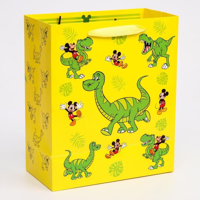 Пакет подарочный, 23х27х11.5 см, упаковка, Микки Маус Пакет подарочный, 23х27х11.5 см, упаковка, Микки Маус
