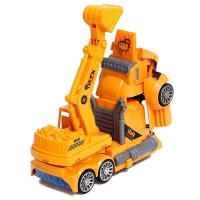 Робот-игрушка &laquo;Автоэкскаватор&raquo;, трансформируется, световые эффекты, русская озвучка, работает от батареек