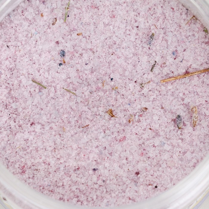 Соляной скраб для тела Соляной скраб для тела "Лаванда" с алтайскими травами, успокаивающий 250 мл