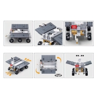 Конструктор луноход Sluban Механо, на радиоуправлении, 372 детали, 6+ Конструктор луноход Sluban Механо, на радиоуправлении, 372 детали, 6+