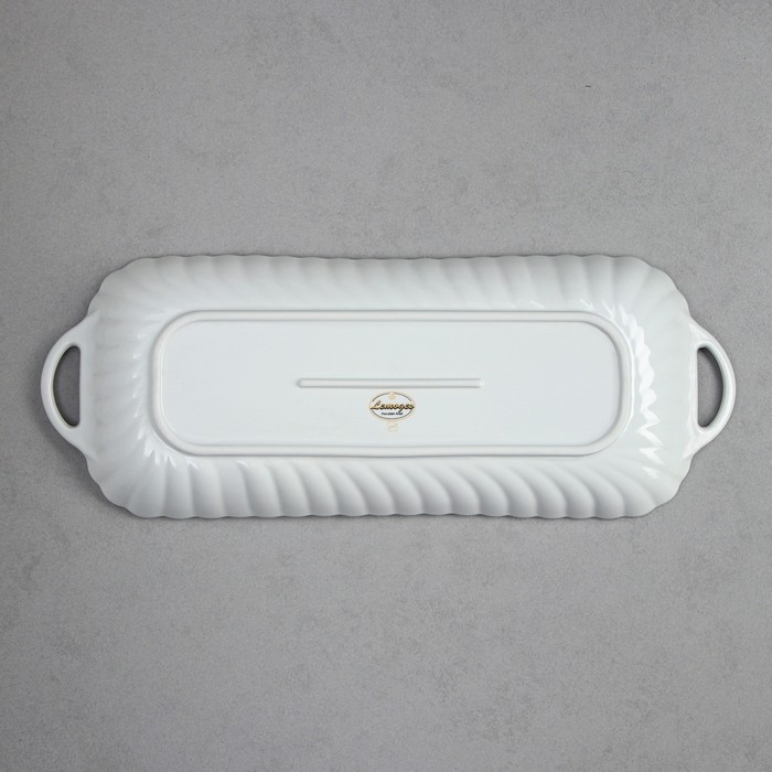 Блюдо «Кармен», 1 л, среднее, фарфор, Иран Блюдо «Кармен», 1 л, среднее, фарфор, Иран