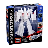 Робот &laquo;Ракета&raquo;, трансформируется, с металлическими элементами