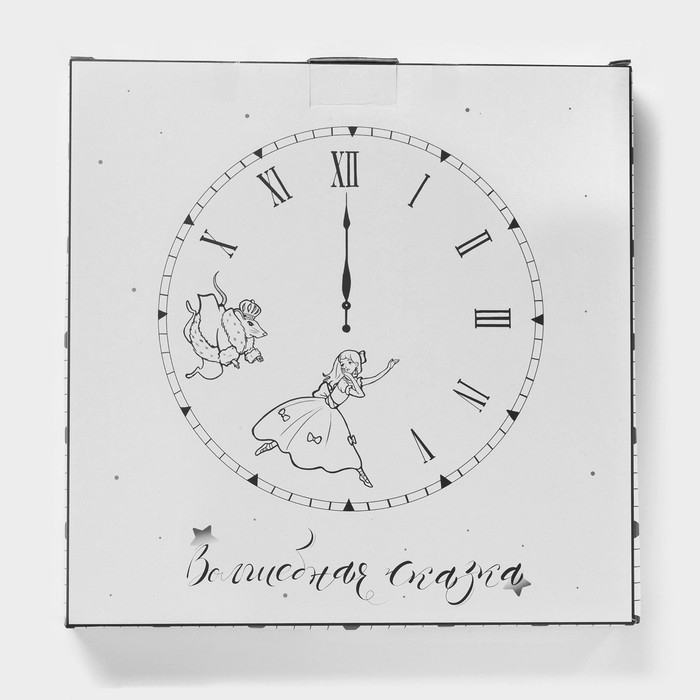 Менажница новогодняя Доляна &laquo;Волшебная сказка&raquo;, 5 ячеек, керамика, цвет белый